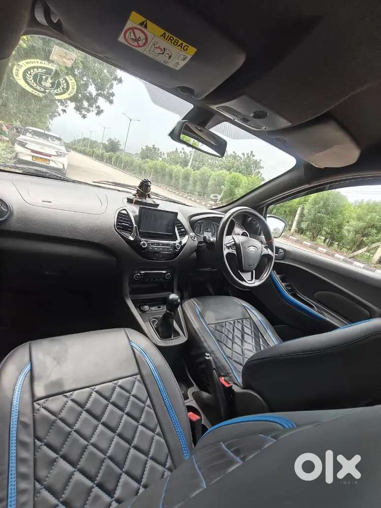 Figo Titanium Blu 2020 Model Cruise Control Activated