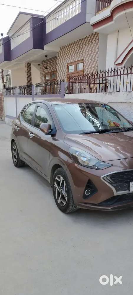 Hyundai Aura 2021 Petrol Well Maintained 4900 Km