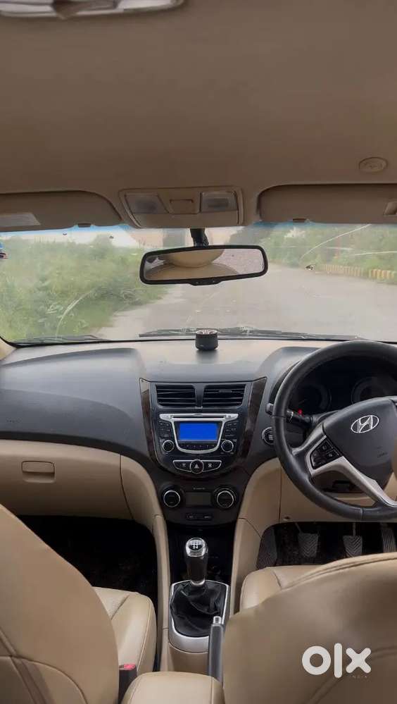 Hyundai Verna 2014 Push Button Start Cng & Hybrids Well Maintained