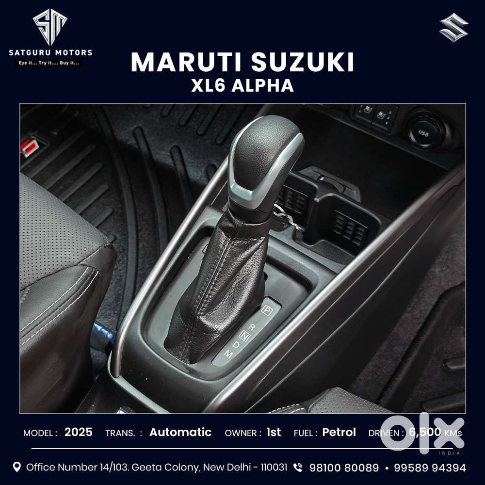 Maruti Suzuki Xl6 1.5 Alpha Plus At, 2025, Petrol