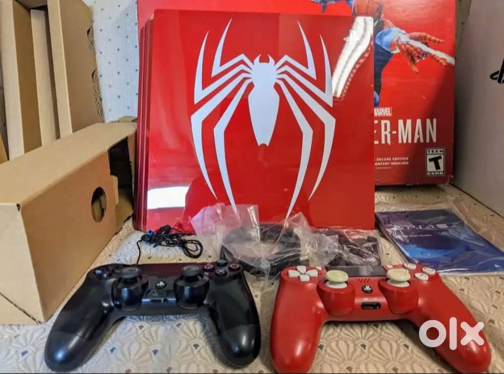 Sony PlayStation Pro 1TB Spider-Man Limited Edition Console PS4