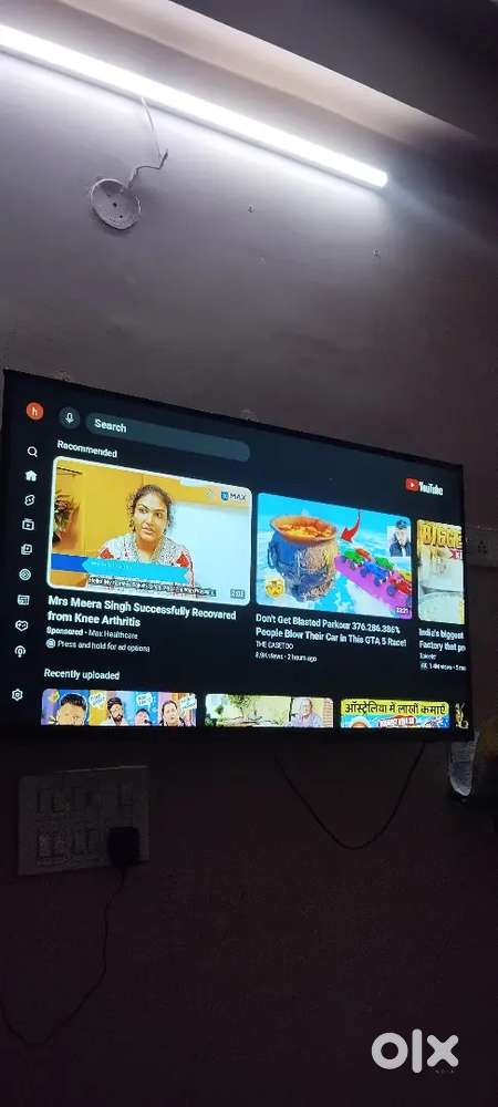 Assembled tv 43inch