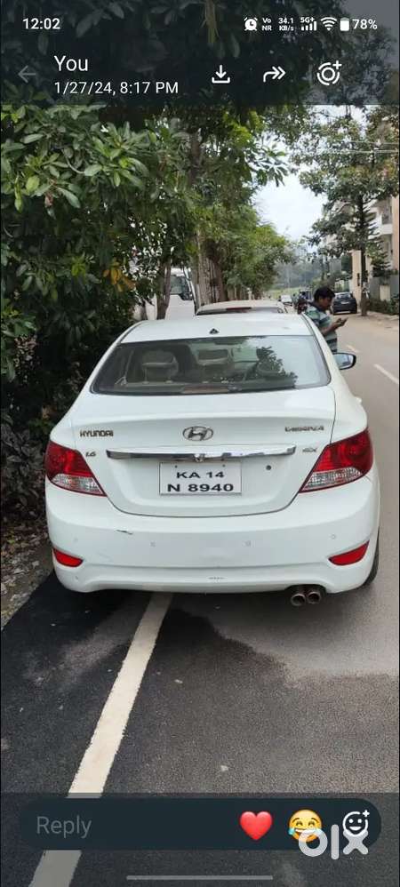 Hyundai Verna 1.6 SX 2013