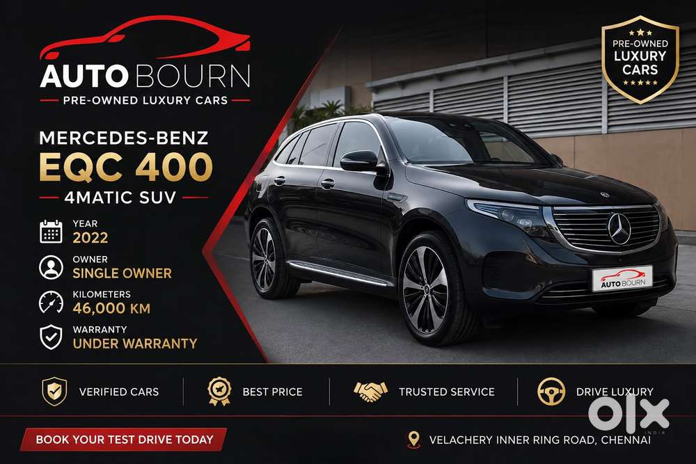 Mercedes-benz Eqc 400 4matic, 2022, Electric