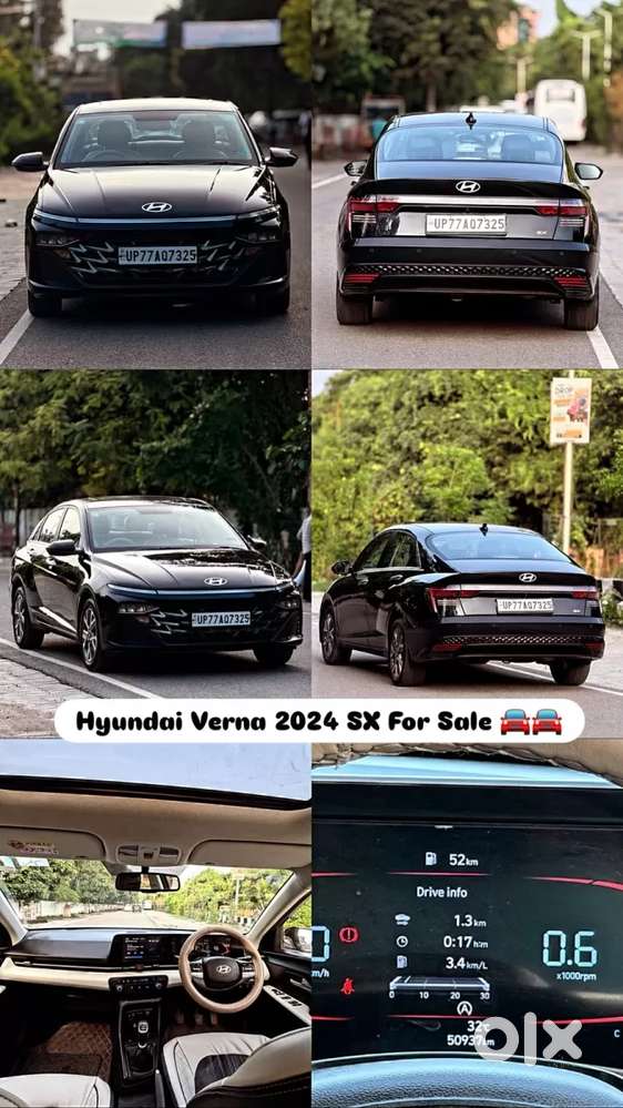 Hyundai Verna 1.5 Sx Petrol Mt, 2024, Petrol