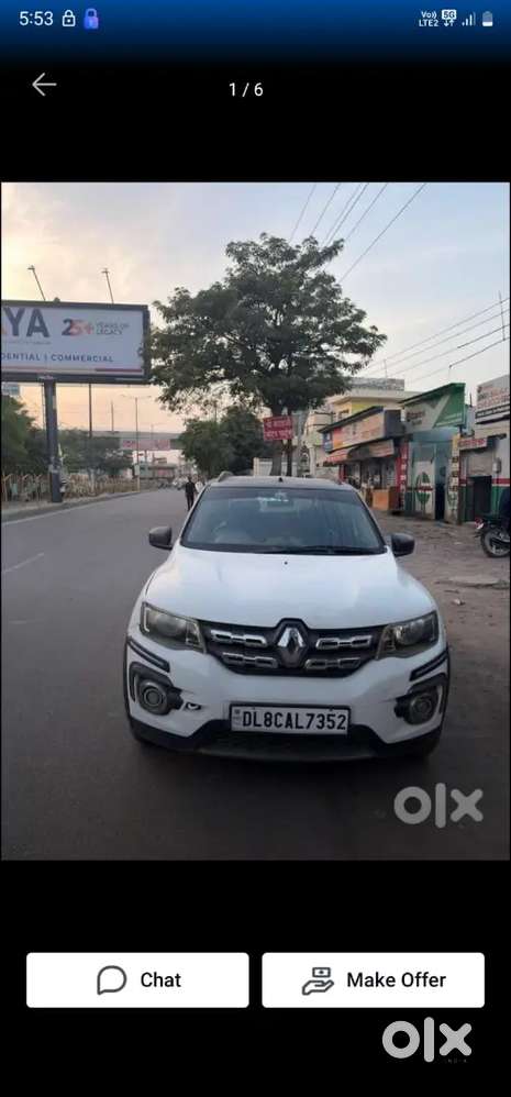 Renault Kwid 2016 Petrol Well Maintained
