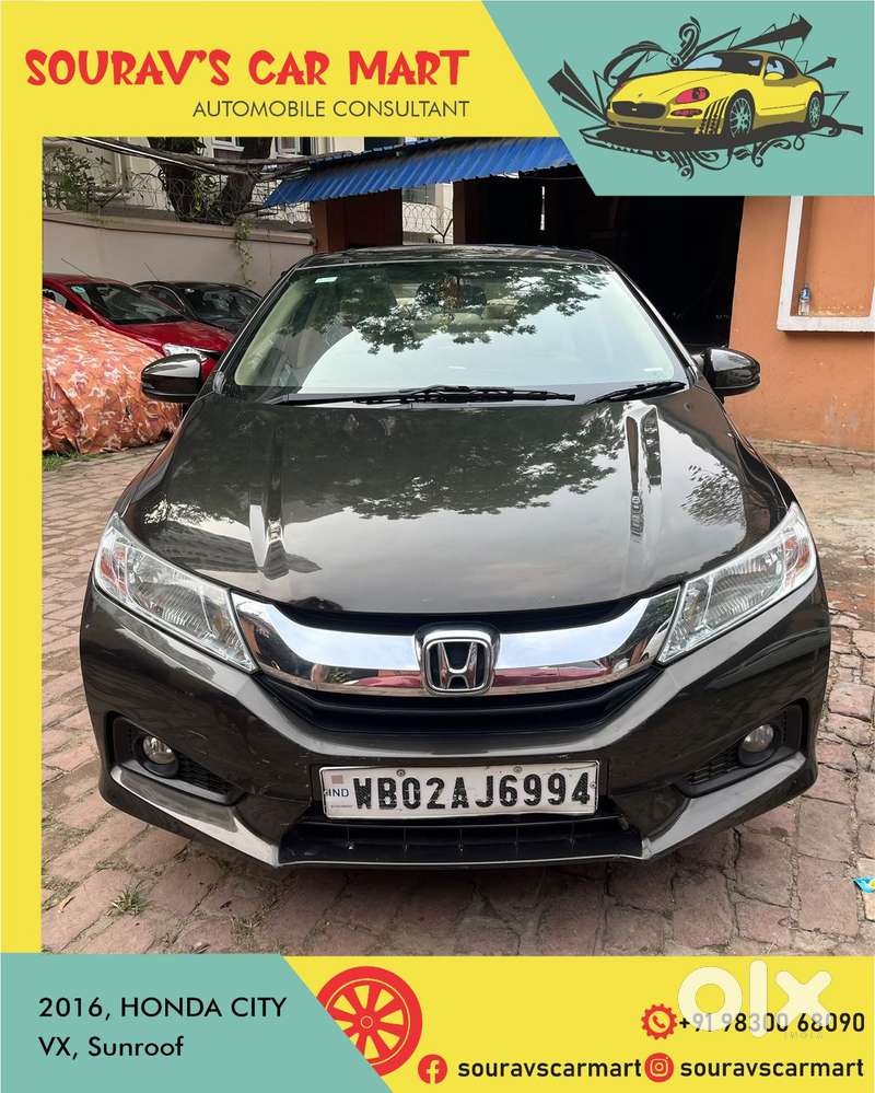 Honda City I Vtec Vx Option, 2016, Petrol