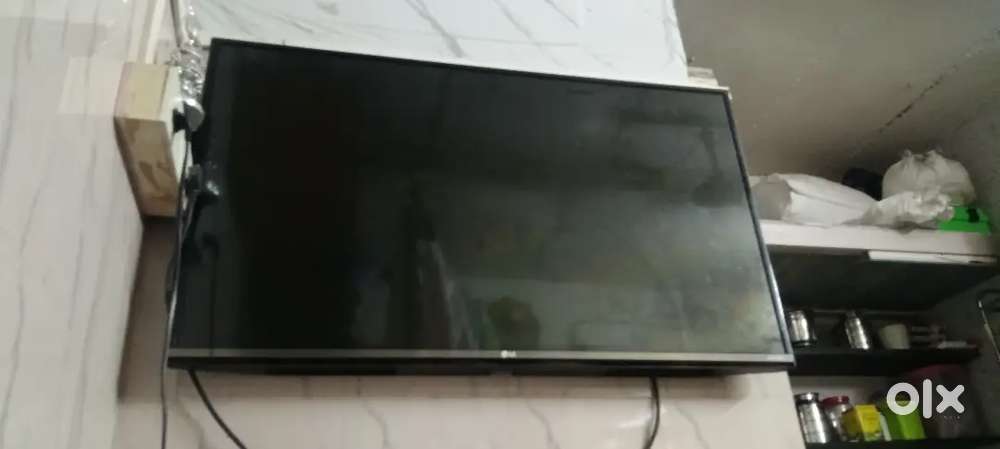 lg smart tv   screen whigth blank