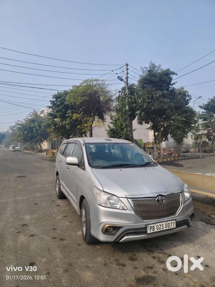 Toyota Innova Diesel 2013 With Paid Number Driven With Record