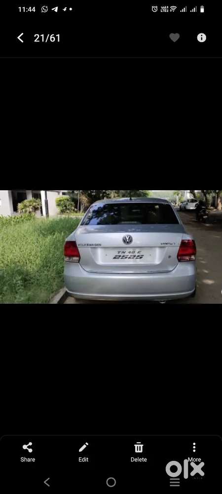 Volkswagen Vento 2011 Diesel 2nd Owner