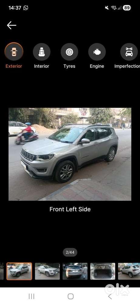 Jeep Compass 2018 Diesel 100800 Km Driven