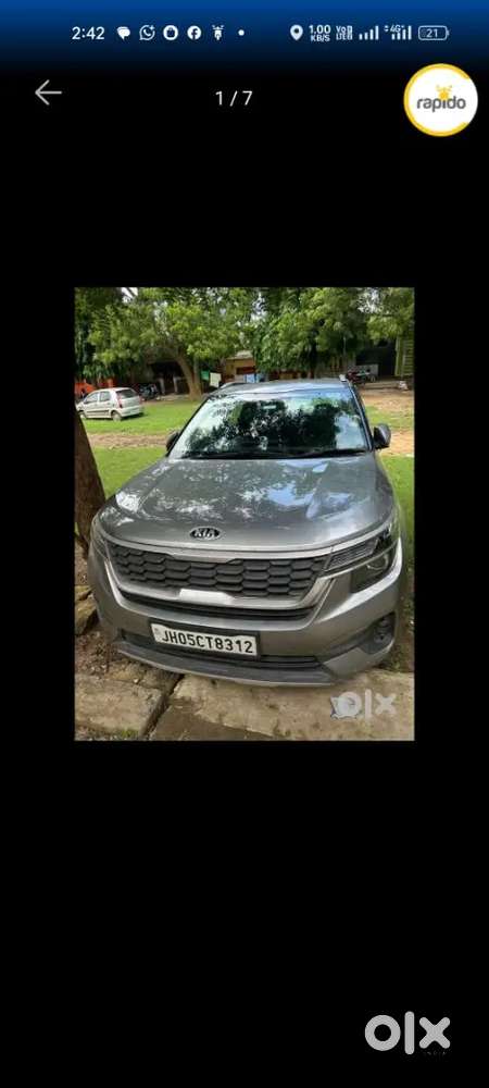 Kia Seltros Htx+ Petrol In Very Good Condition
