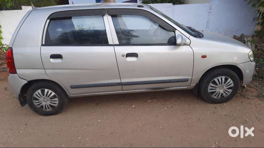 2012 Model Alto Petrol Car Silver Colour With Gas Endorsement