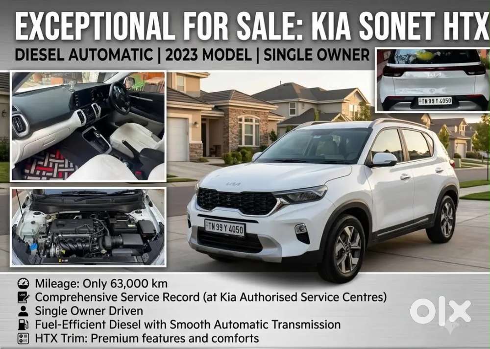 Kia Sonet 1.5 Htx At 2023