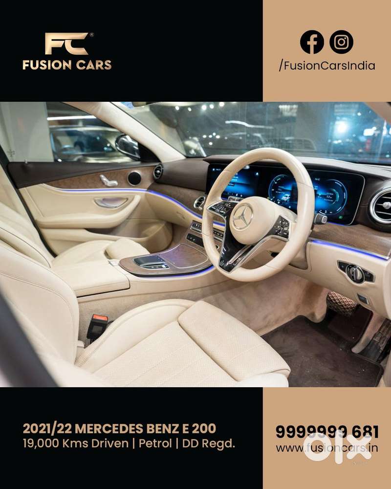 Mercedes-benz E-class 200, 2022, Petrol