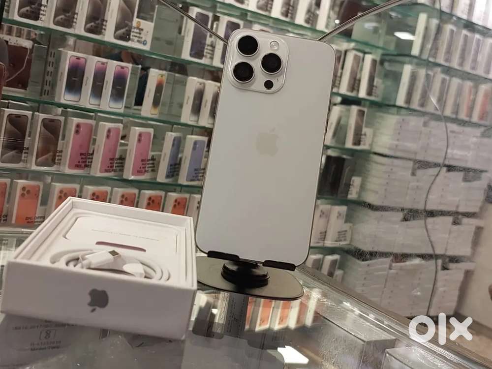 APPLE IPHONE 15PROMAX BEST CONDITION BOX PACK WITH ALSO ACCSOREIS