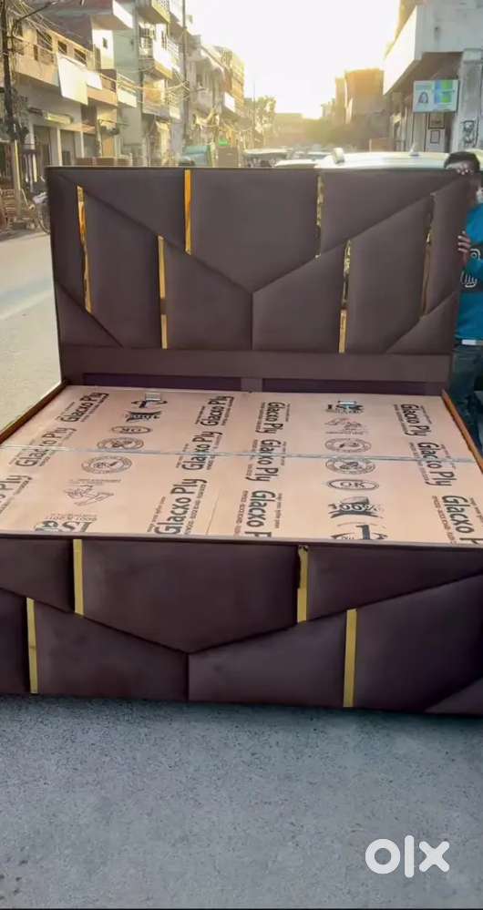 New double bed amber furniture house