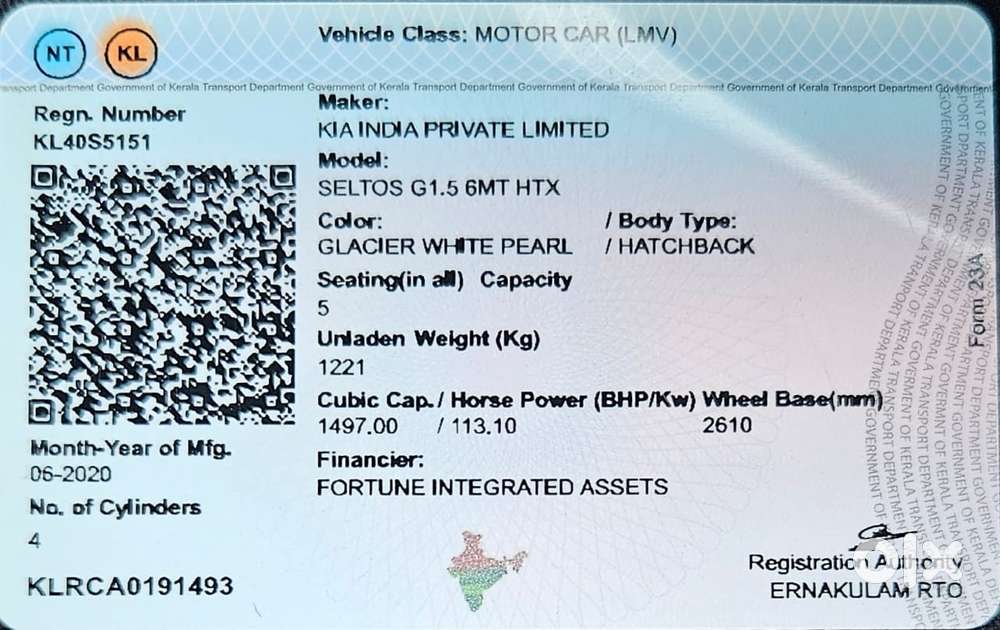 Kia Seltos Htx G, 2020, Petrol