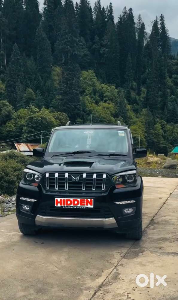 Black Mahindra Scorpio 2023 Classic Petrol Manual