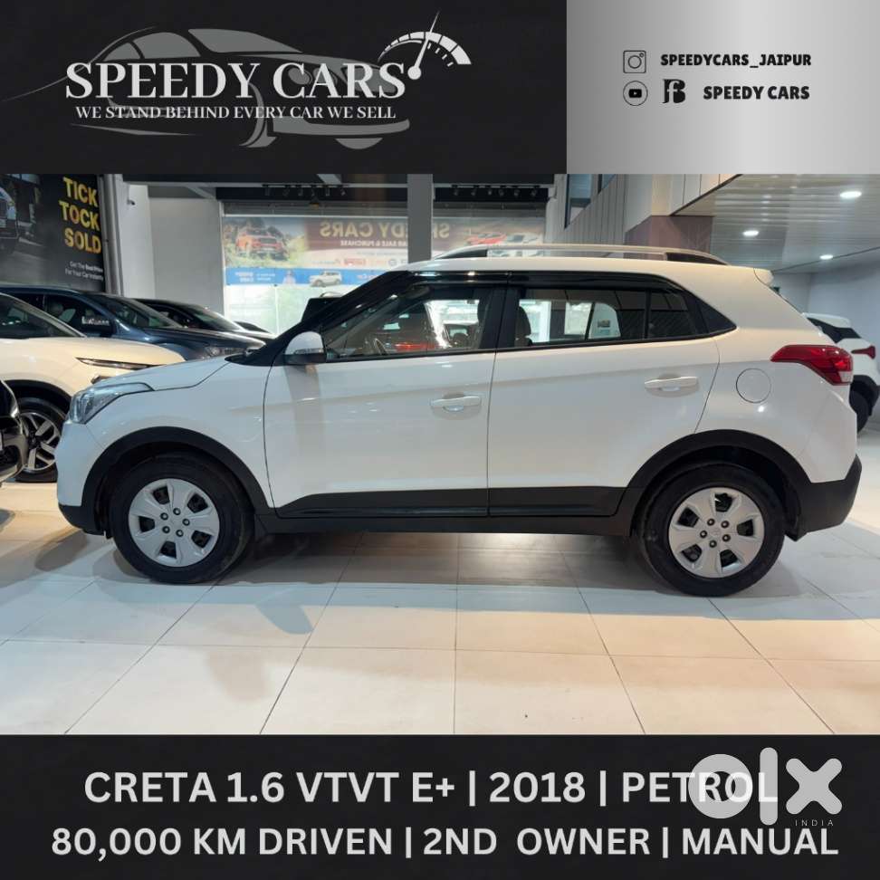 Hyundai Creta 1.6 Ex Vtvt, 2018, Petrol