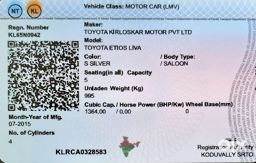 Toyota Etios Liva Gd Sp*, 2015, Diesel
