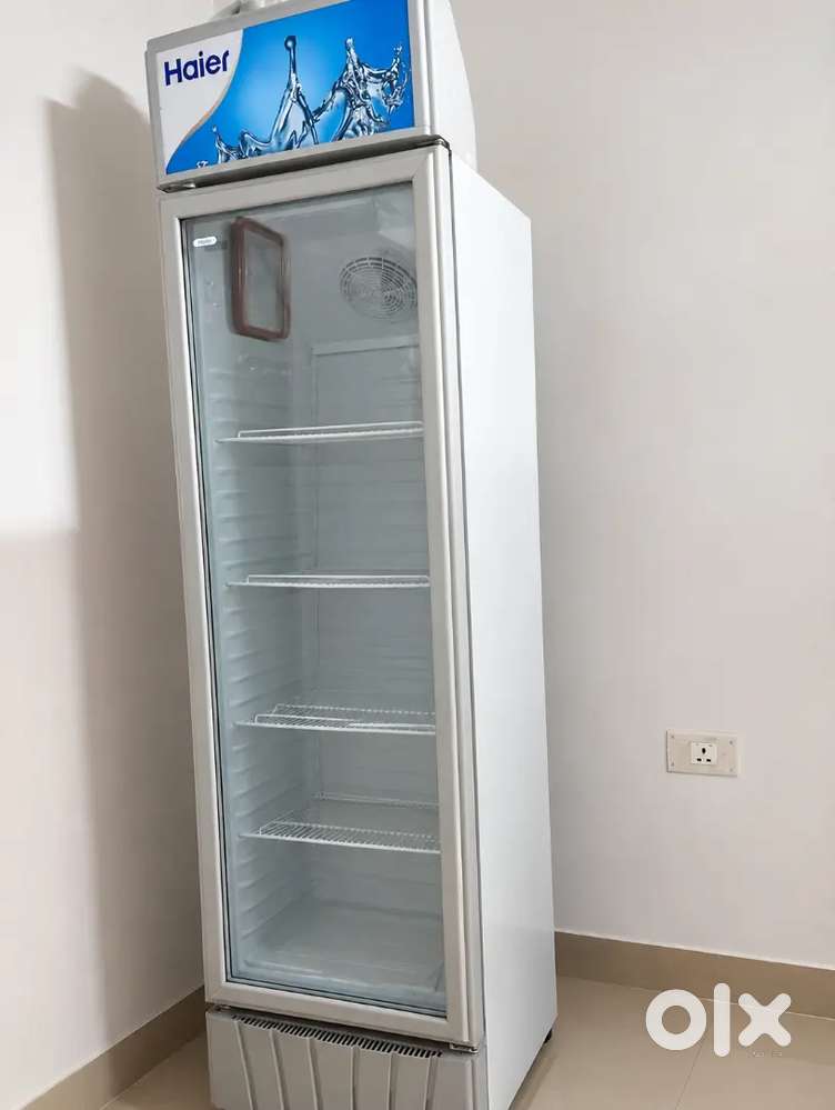 Haier Glass Door Visi Cooler + Commercial Deep Freezer for Shop
(Used)