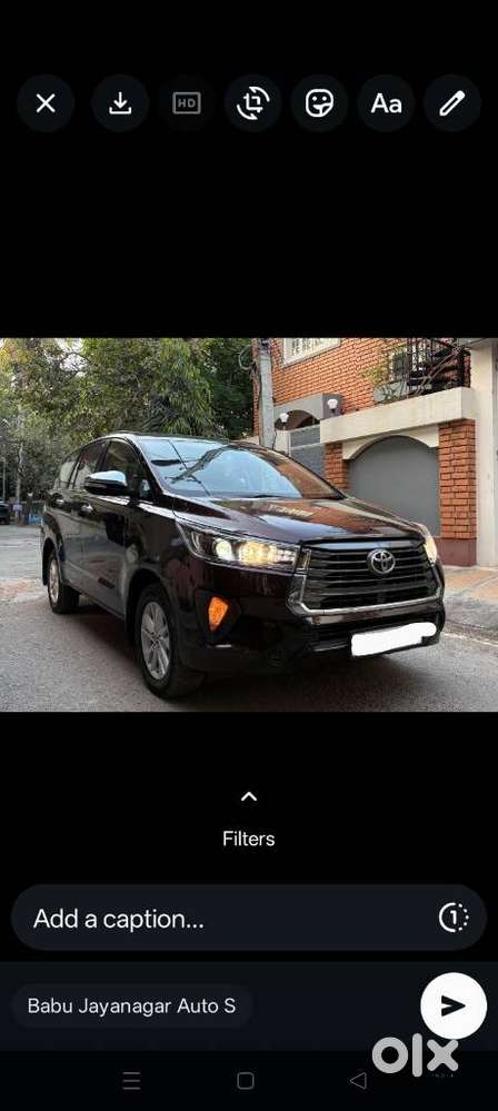 Toyota Innova Crysta 2.8z Automatic, 2017, Diesel