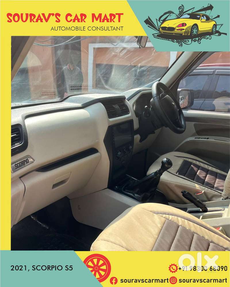 Mahindra Scorpio S5 Plus, 2021, Diesel