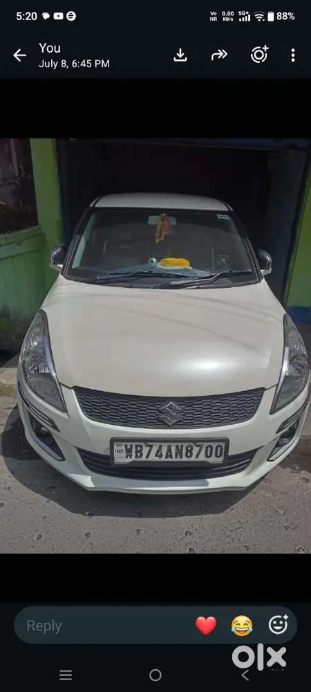 Maruti Suzuki Swift 2017 Petrol Vxi 57152 Km