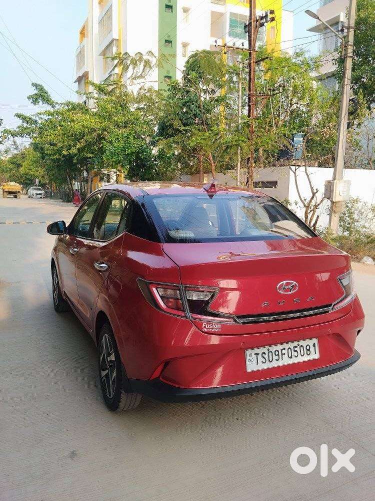 Hyundai Aura Sx (o) Manual, 2021, Petrol