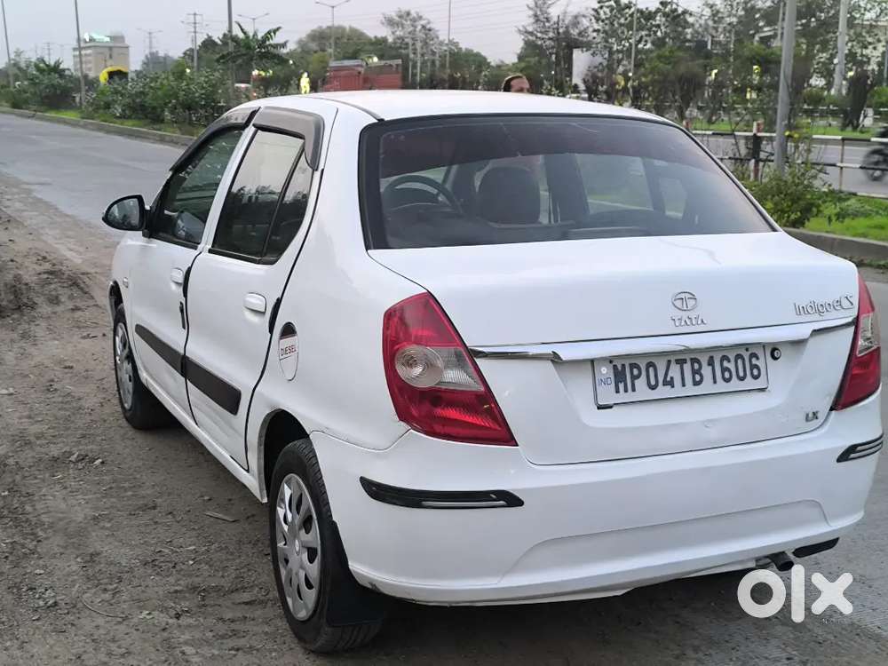 2018 Registered Tata Indigo Ecs Lx Diesel Car 25 Kmpl Miledge