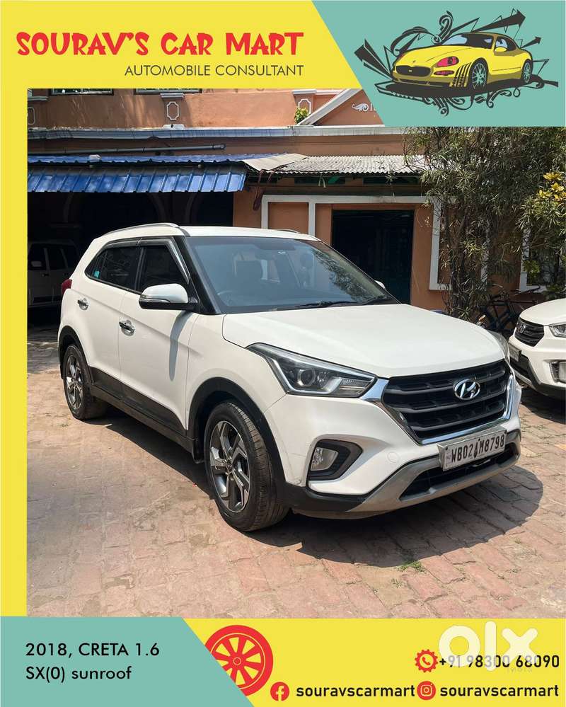 Hyundai Creta 1.6 Sx Plus, 2018, Petrol