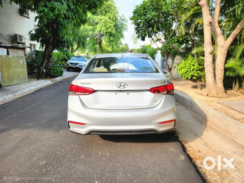 Hyundai Verna 1.6 Sx Crdi Diesel  2018 Model  Silver  First Owner
