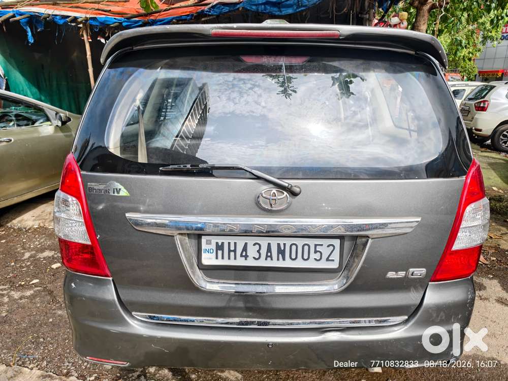 Toyota Innova 2.5 G (diesel) 8 Seater Bs Iv, 2013, Diesel