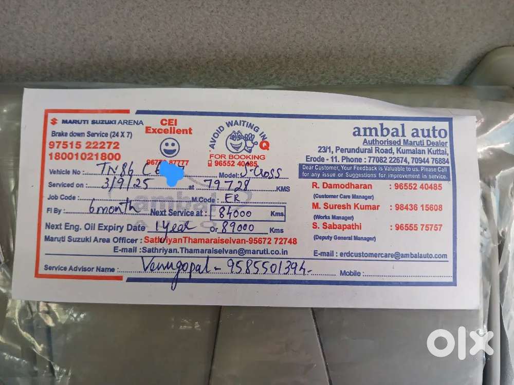 Maruti Suzuki S Cross 2018 Diesel 84500 Km Low Kilometers.