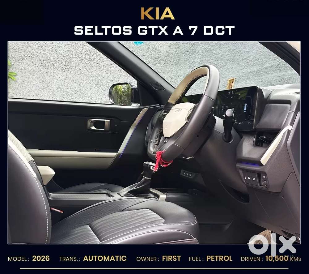 Kia Seltos Gtx Plus 1.5 Turbo Petrol Dct, 2026, Petrol