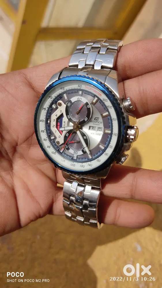 Casio Edifice Steel Chain Watch with Chromo and Other Functions