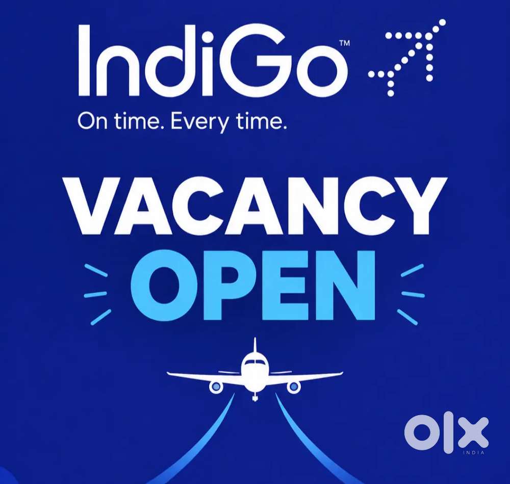 New vacancy in Indigo airlines apply fast and join
