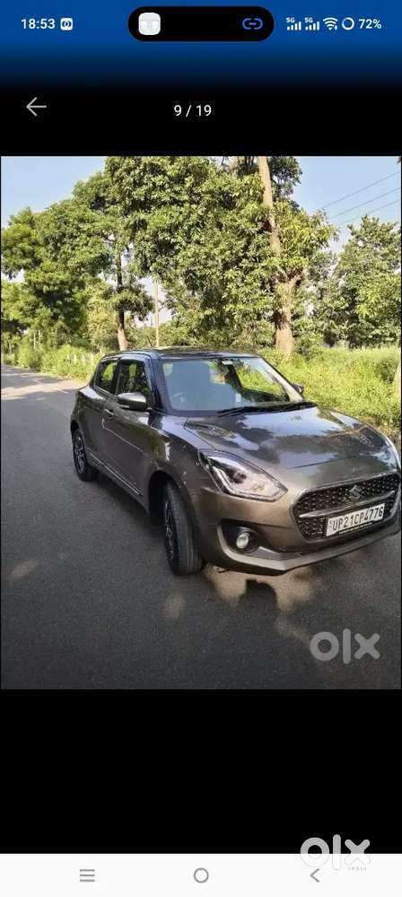 Maruti Swift Zxi Plus Top Model Allow Wheel
