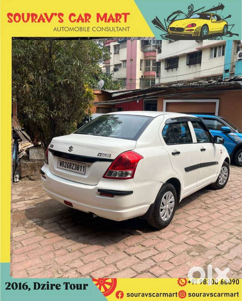 Maruti Suzuki Swift Dzire Tour Ldi, 2016, Diesel