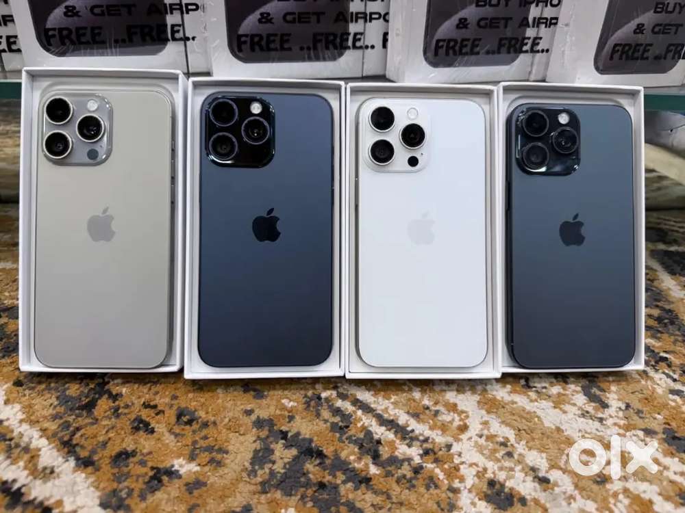 IPHONE 15PRO 256GB ALL COLOUR AVAILABLE AMAZING DEAL WITH BILL AND BOX