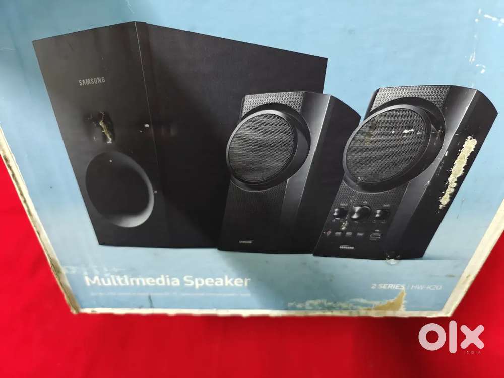 Samsung 2.1 Multimedia speakers Brand New Fux Price 2899rs read all