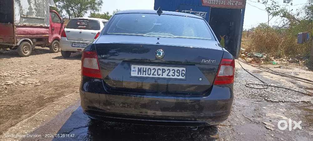 Skoda Rapid 2012 Petrol Well Maintained Black Beauty