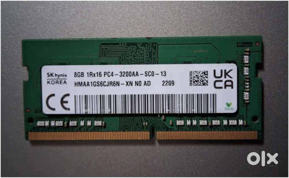 SK Hynix 8GB DDR4 SODIMM Laptop RAM