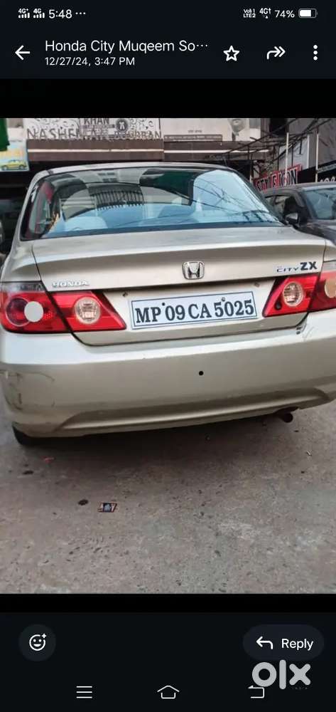 Honda City Zx 2006 Petrol Well Maintained