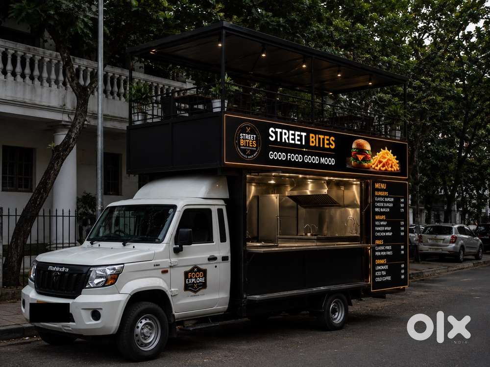 Premium Food Truck For Rent – New Mahindra Bolero Cngchennai