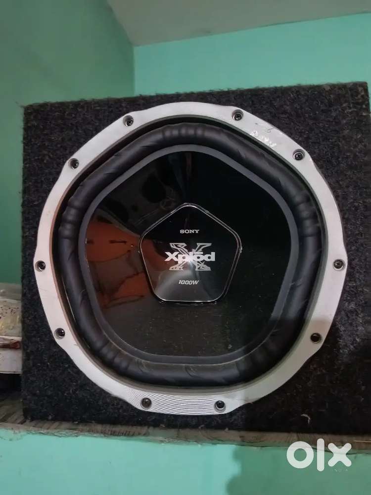 Good condition and Sony 12 woofer.3000rs
