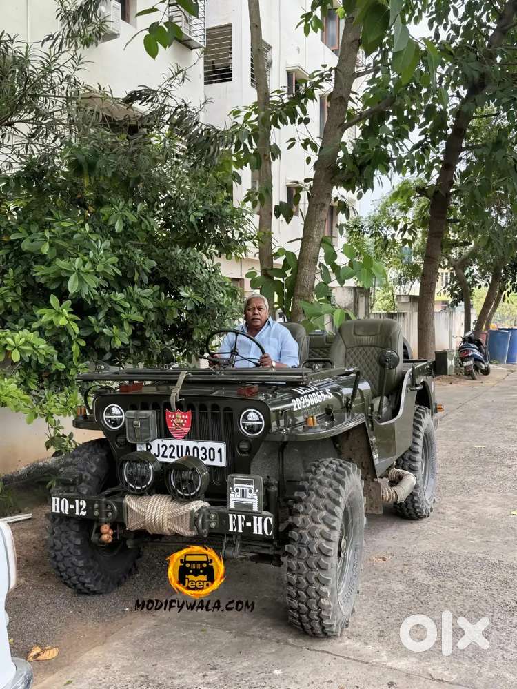 Willys Open Convertible Jeep Modified Customized