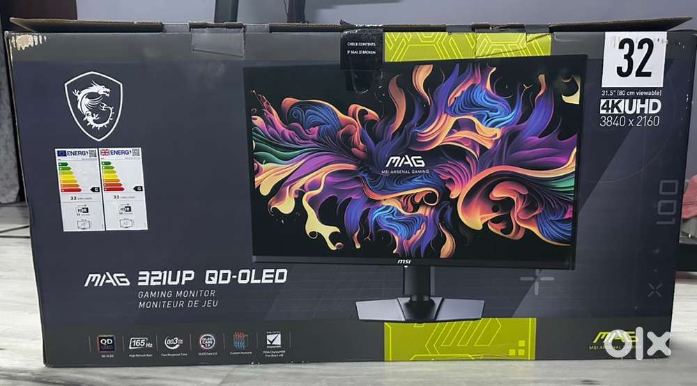 MSI 321UP 32inch 4k oled monitor