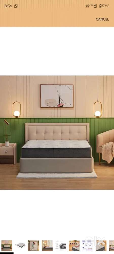 Wakefit spring Mattress